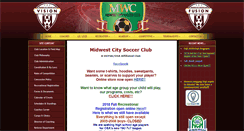Desktop Screenshot of mwcsoccer.org